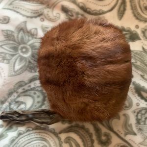 Vintage Fur Hand Muff